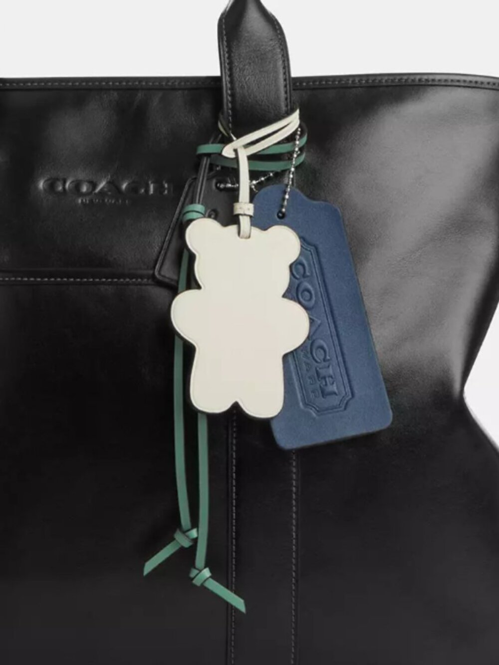 Coach Charms Each Sold Separately! XL Hangtag Bear STAR Key (Bag Not Included) - Picture 16 of 16